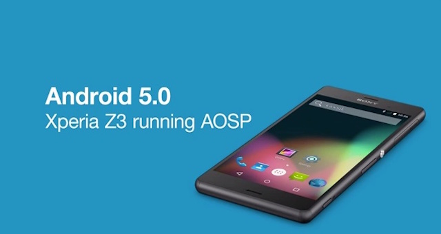 Sony sẽ tung Android 5.0 cho Xepria Z3 vào tháng 2