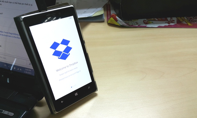 Dropbox for Windows Phone