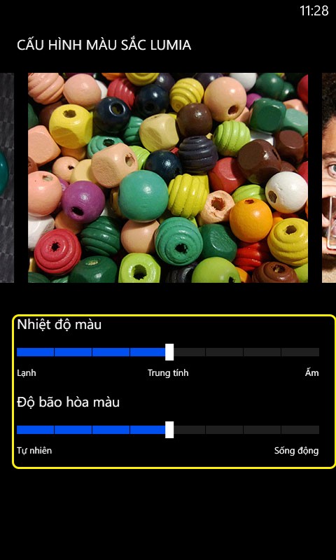 tips nokia lumia 525 chỉnh nhiệt màu tips nokia lumia 525 chinh nhiet mau