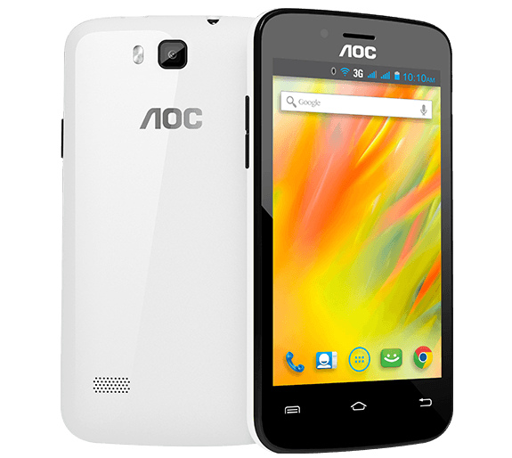 Smartphone giá rẻ của AOC