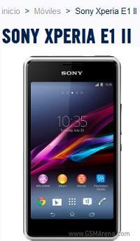 Xperia E1 II