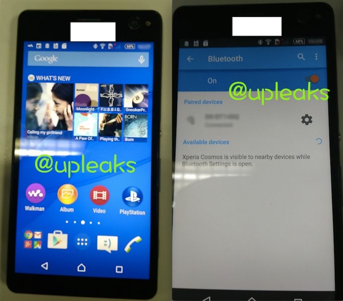 Sony Xperia Cosmos mới bị rò rỉ Sony Xperia Cosmos mới bị rò rỉ