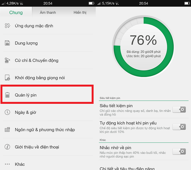 12 tuỳ chỉnh Color OS 2.0