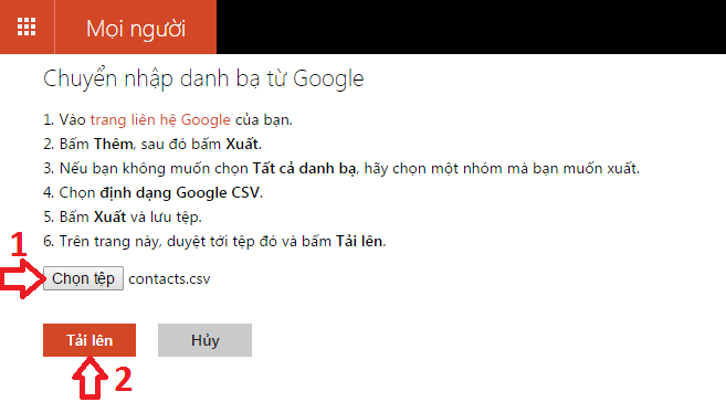 đồng bộ Google và Microsoft đồng bộ Google và Microsoft