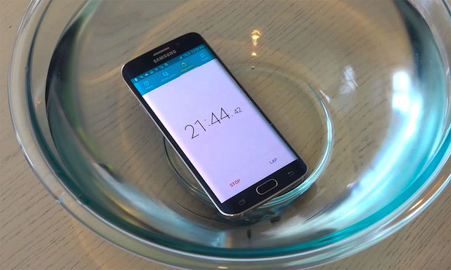 Galaxy S6 Edge có khả năng kháng nước?