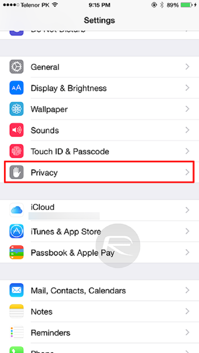 privacy