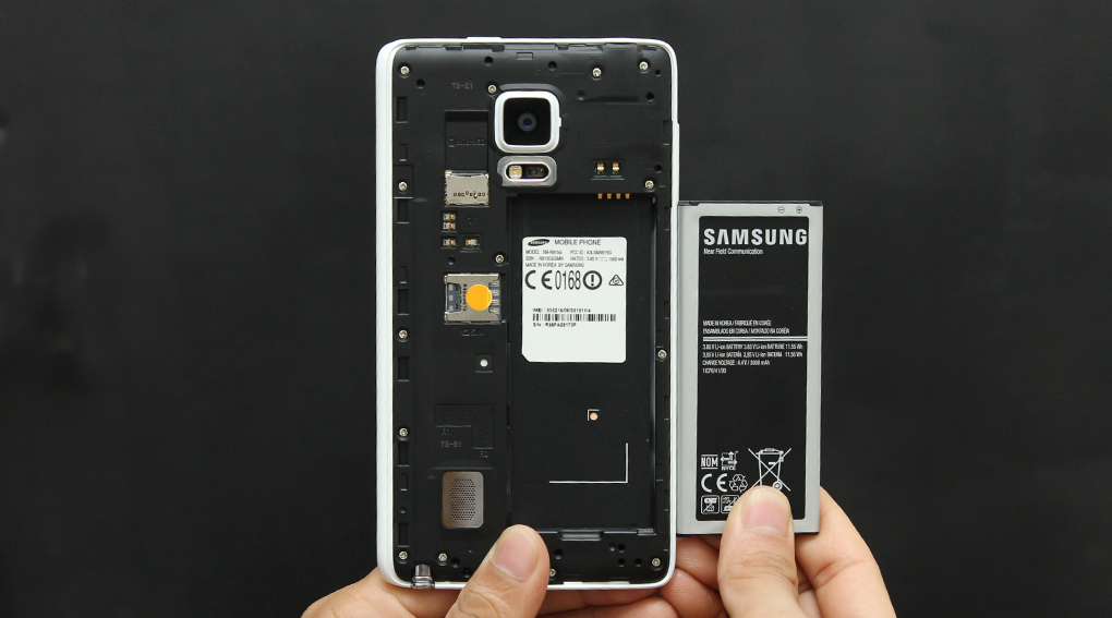 Thời lượng dùng pin trên Samsung Galaxy Note Edge