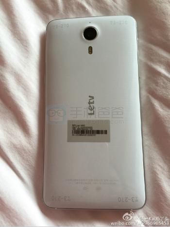 Ảnh rò rỉ smartphone LeTV mới1 Ảnh rò rỉ smartphone LeTV mới1