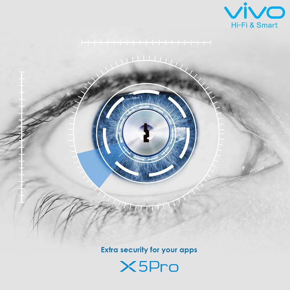 Quảng cáo máy quét võng mạc mới trên Vivo X5 Pro Quảng cáo máy quét võng mạc mới trên Vivo X5 Pro
