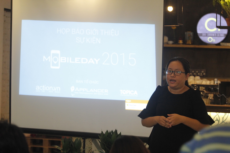 Buổi họp báo về sự kiện Vietnam Mobile Day 2015