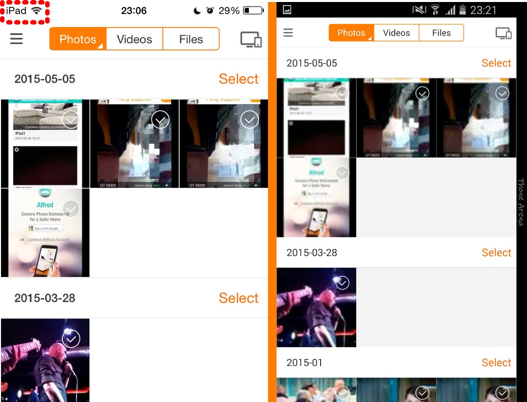 Chia sẻ dữ liệu từ iPad 2 sang Galaxy Note Edge Chia sẻ dữ liệu từ iPad 2 sang Galaxy Note Edge