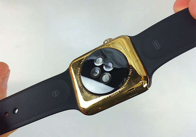 Apple Watch đã được mạ vàng