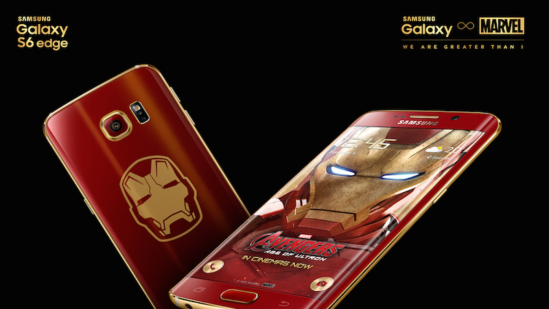 Galaxy S6 Edge Iron Man Limited Edition 2