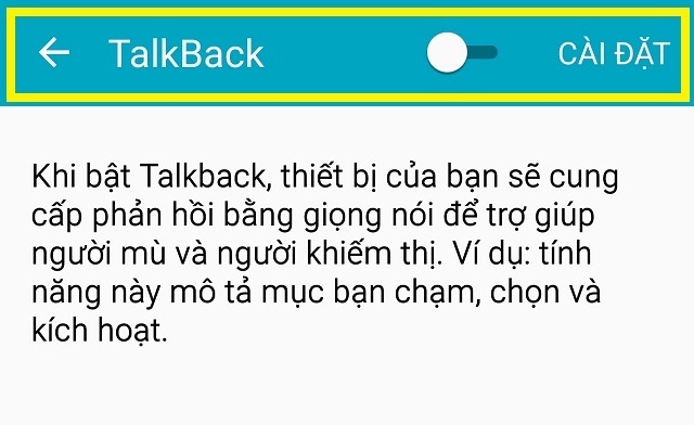 talkback talkback