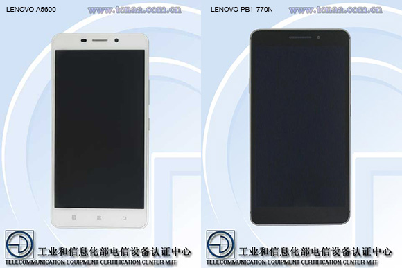 Lenovo A5600 và Lenovo PB1-770N bị ghi nhận Lenovo A5600 và Lenovo PB1-770N bị ghi nhận