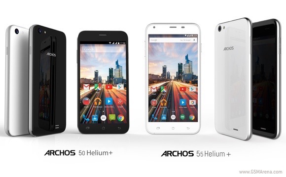 Archos 50 Helium Plus và 55 Helium Plus 