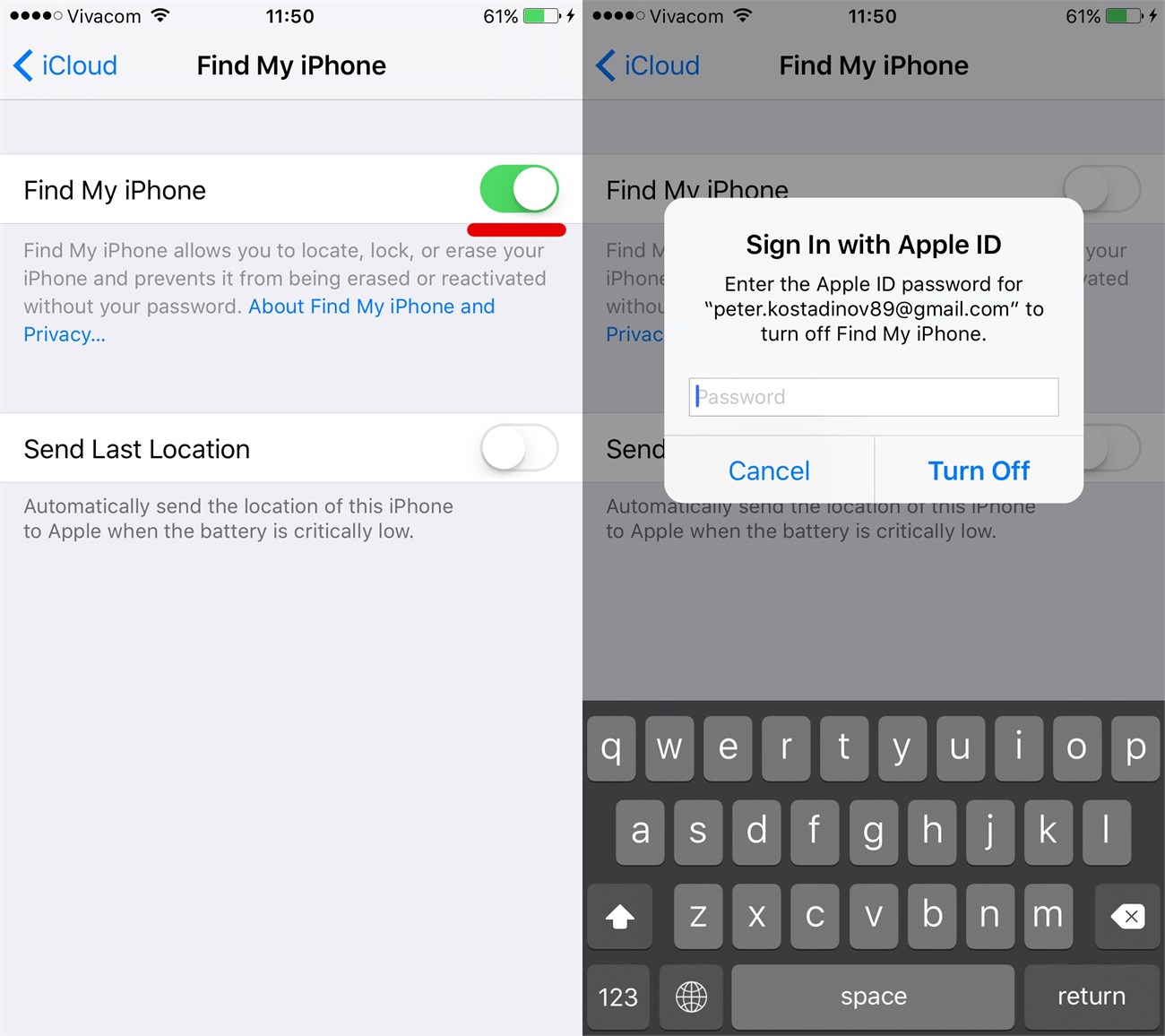 Vô hiệu hóa tính năng Find My iPhone Vô hiệu hóa tính năng Find My iPhone