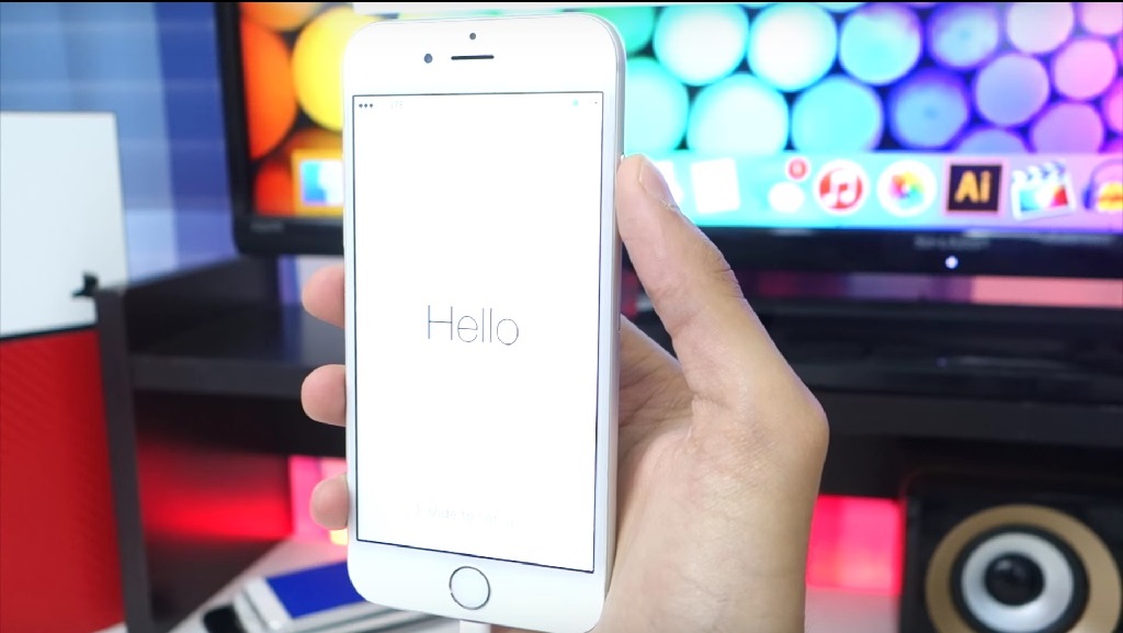 Restore iPhone thành công Restore iPhone thành công