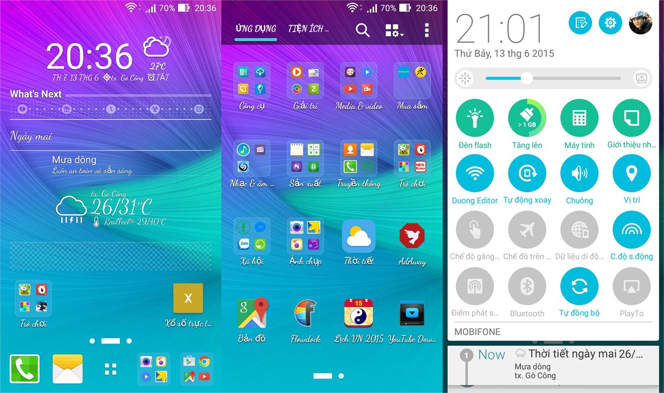 Áp dụng thành công Theme Touchwiz UI trên Zenfone 6 Áp dụng thành công Theme Touchwiz UI trên Zenfone 6
