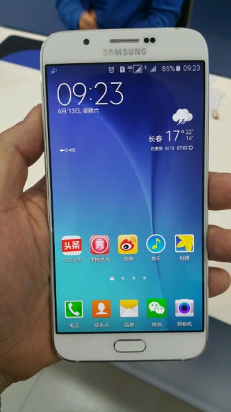 Galaxy A8 lộ ảnh thực tế Galaxy A8 lộ ảnh thực tế