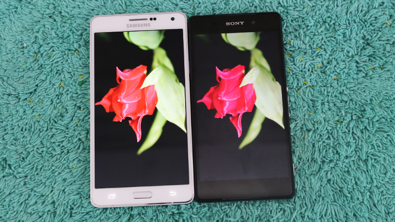 Xperia Z2 vs Galaxy A7