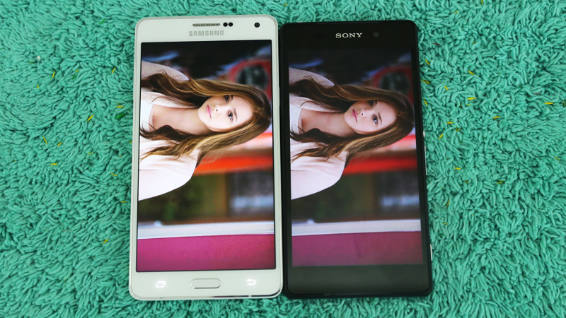 Xperia Z2 vs Galaxy A7