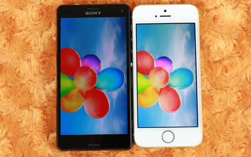 So sánh iPhone 5S và Sony Xperia Z3 Compact