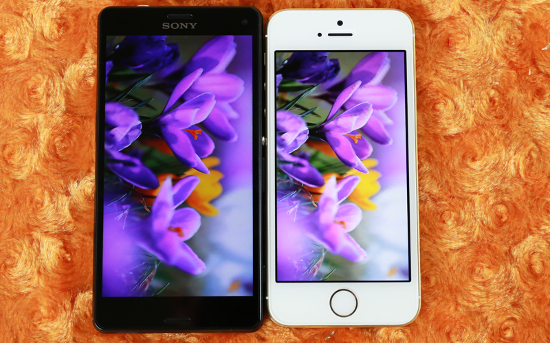 So sánh iPhone 5S và Sony Xperia Z3 Compact