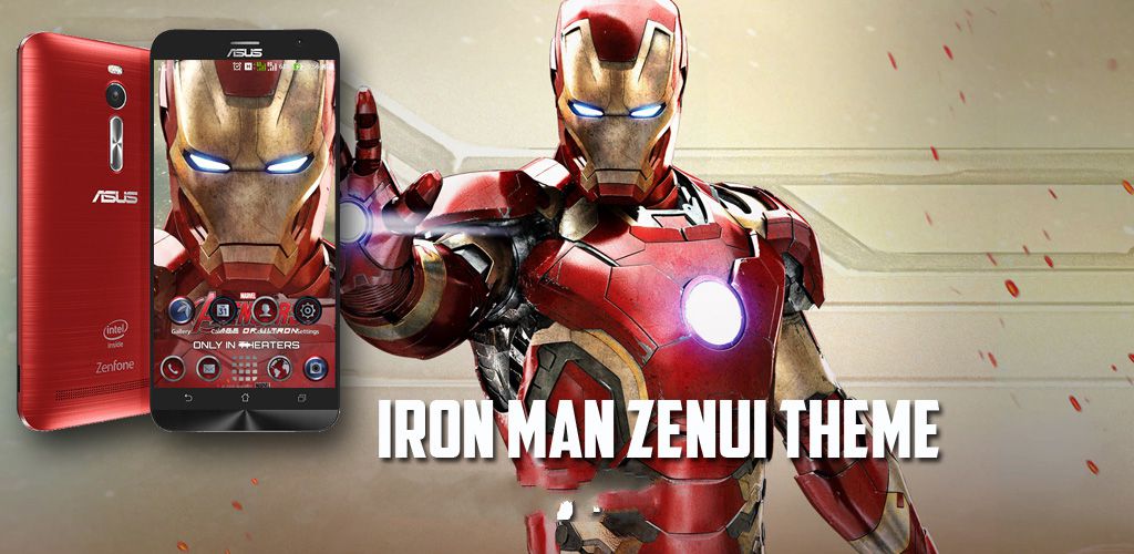 Mang bộ Theme Iron Man trên Galaxy S6 Edge sang Asus Zenfone