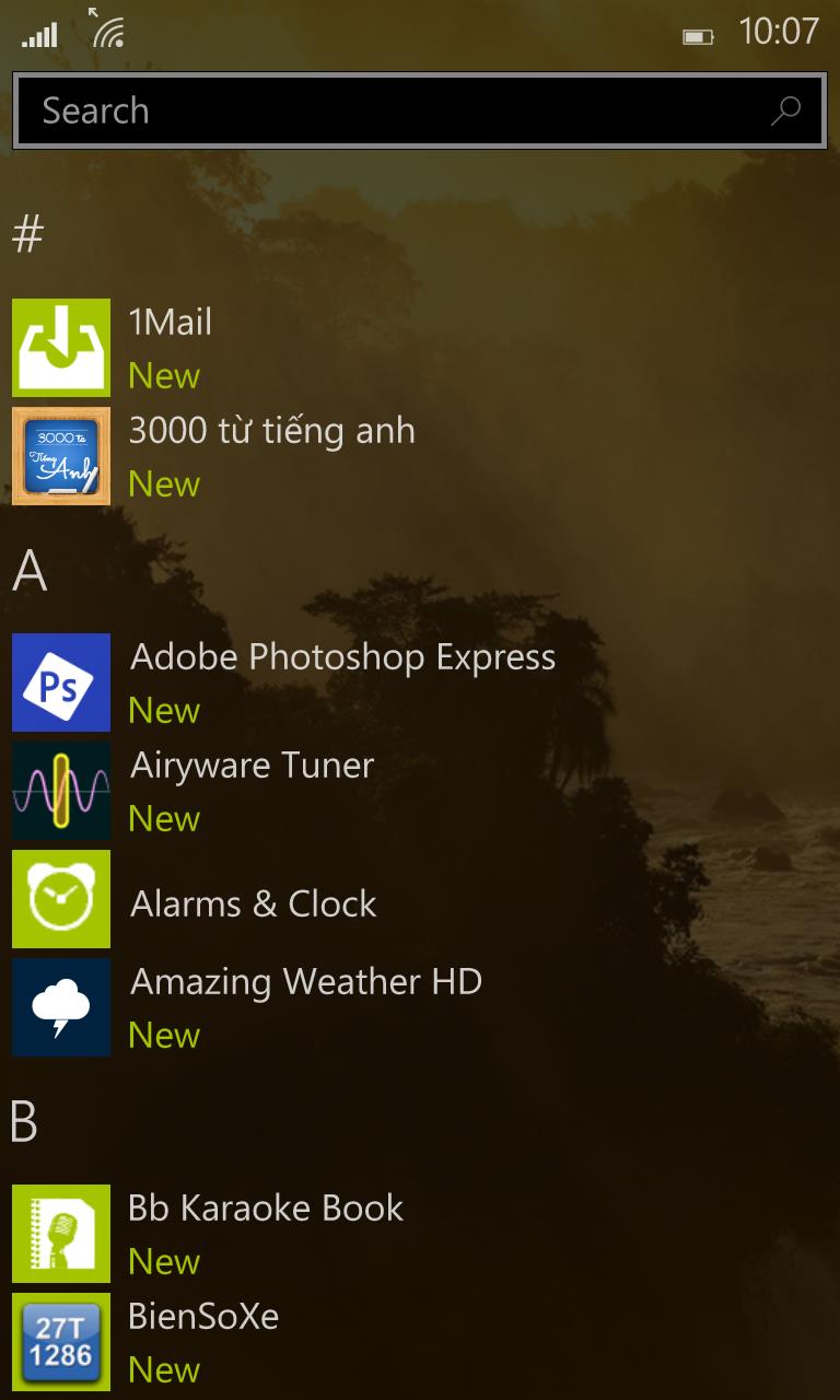 listapps listapps