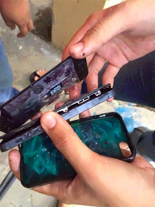 iPhone 5 phát nổ iPhone 5 phát nổ