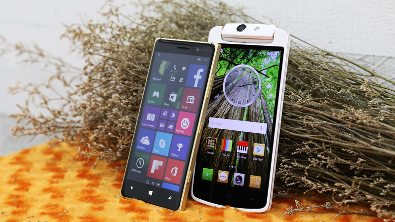 So sánh Lumia 830 và Oppo N1 Mini So sánh Lumia 830 và Oppo N1 Mini