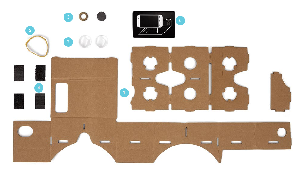 Phụ kiện Google Cardboard