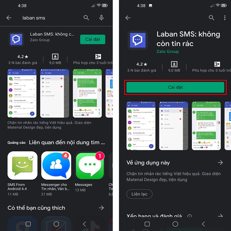 Cách chặn tin nhắn rác Cách chặn tin nhắn rác