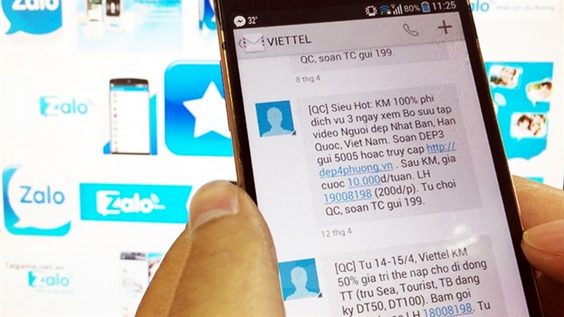 Cách chặn tin nhắn rác Cách chặn tin nhắn rác