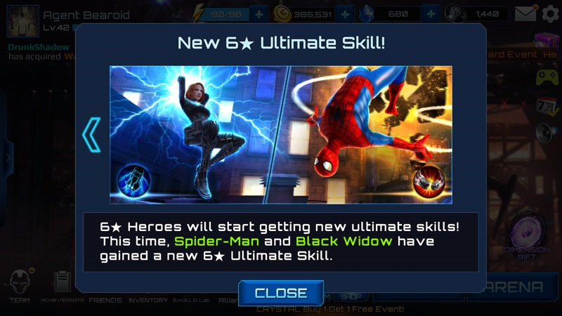 Marvel Future Fight update v1.3.0