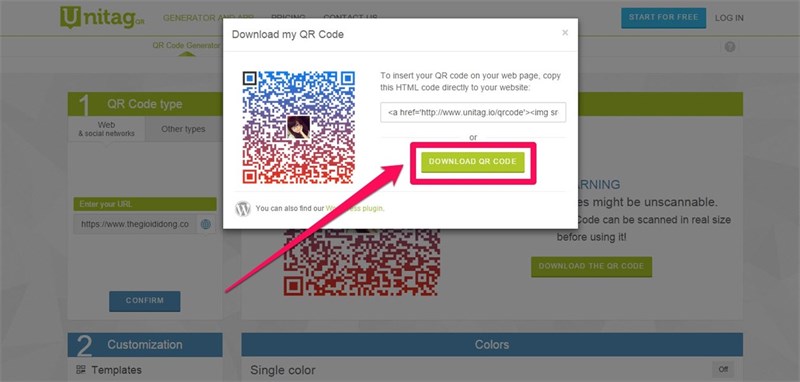 Download The QR Code