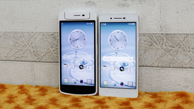 cuộc đấu của Oppo N1 mini và Oppo R1K cuộc đấu của Oppo N1 mini và Oppo R1K