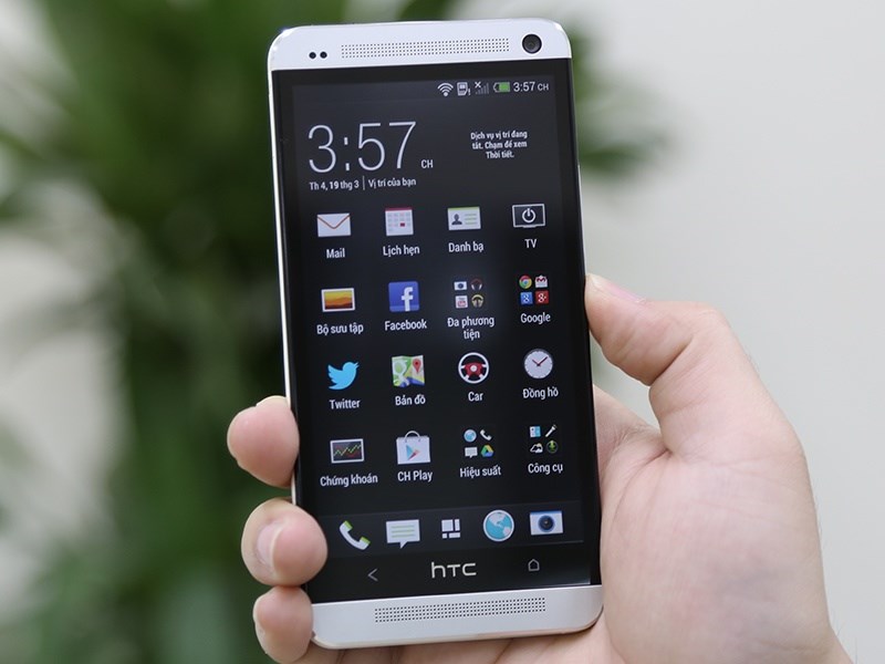 HTC One được xem là dòng smartphone với loa stereo ấn tượng