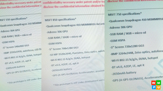 Lumia 550, Lumia 750 và Lumia 850 khó có cơ hội bước ra ánh sáng Lumia 550, Lumia 750 và Lumia 850 khó có cơ hội bước ra ánh sáng
