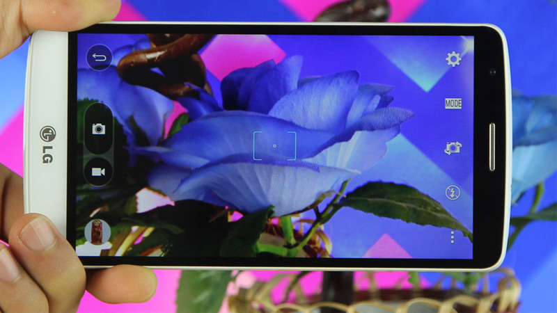 Giao diện camera trên LG G3 Stylus Giao diện camera trên LG G3 Stylus