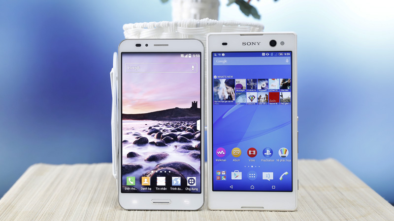 So sánh Pantech Vega Secret Up A900L và Sony Xperia C3 So sánh Pantech Vega Secret Up A900L và Sony Xperia C3