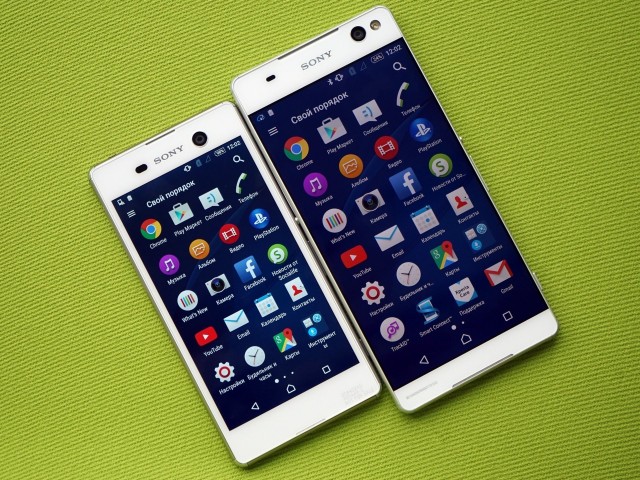 Xperia C5 Ultra và Xperia M5 2