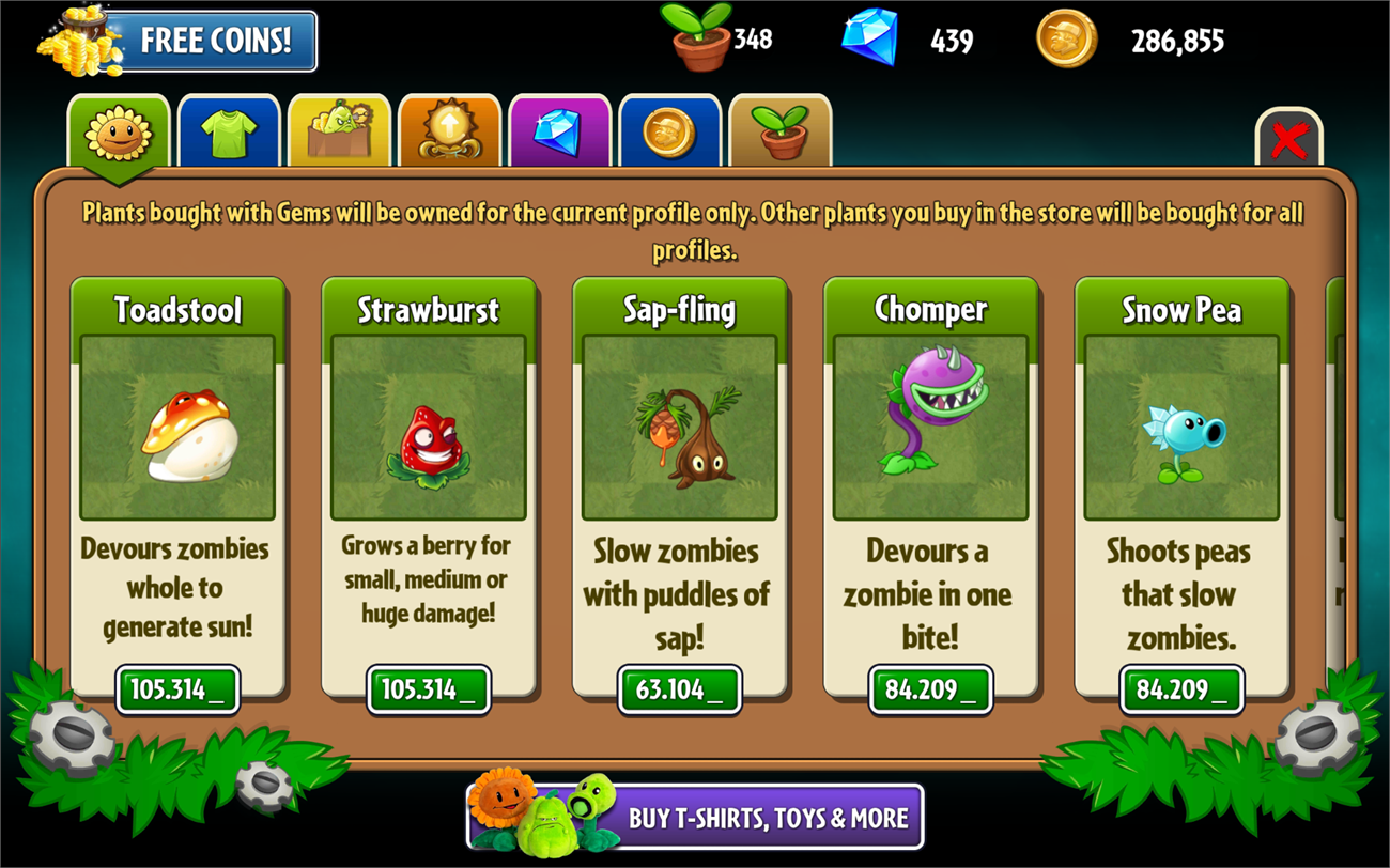 Plants vs Zombie 2