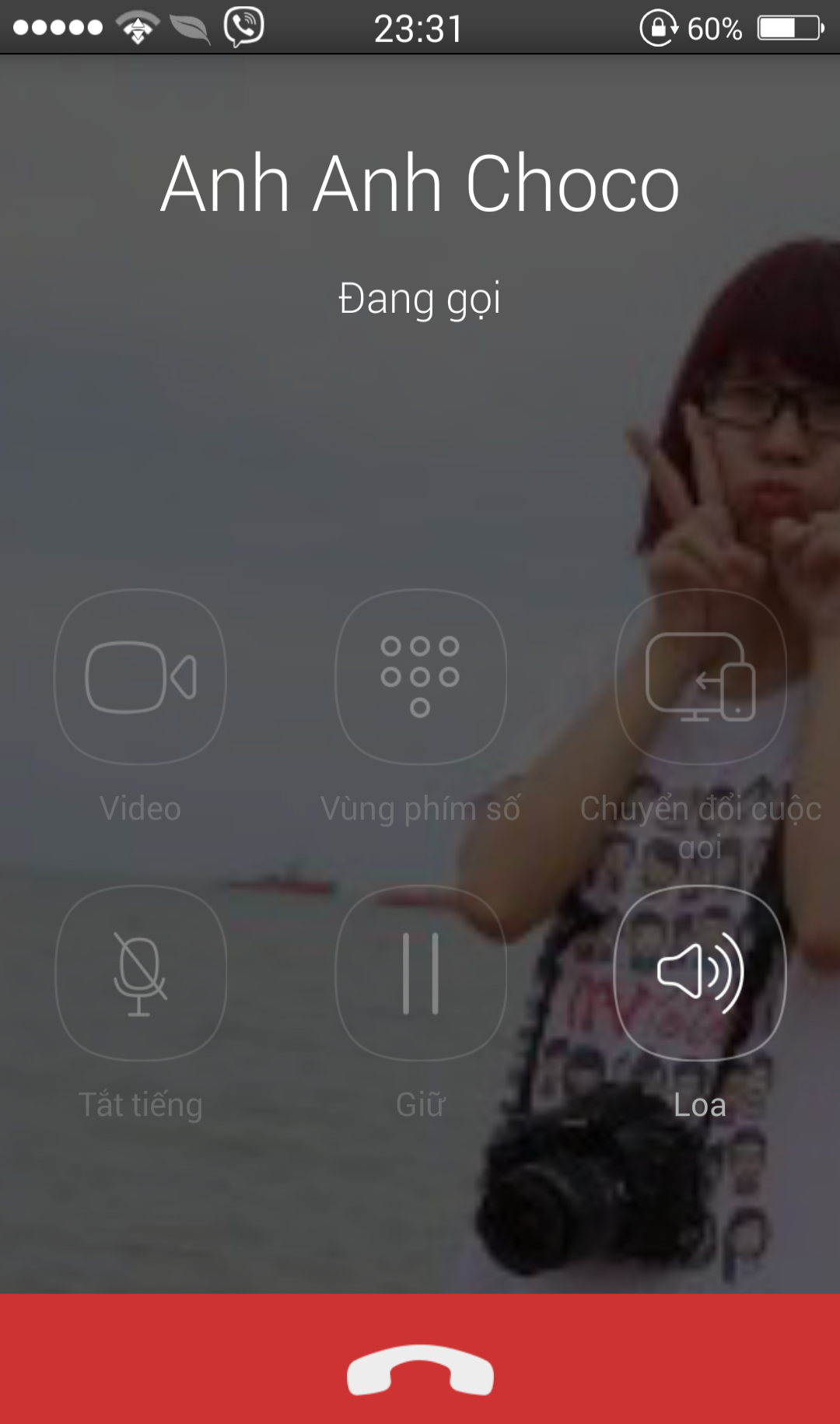 Cuộc gọi miễn phí đang được kết nối Hướng dẫn gọi video trên Viber 3