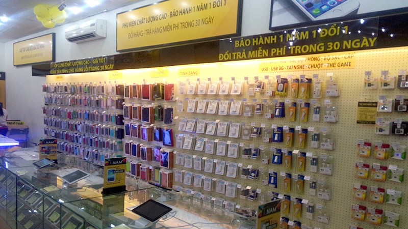 Tình hình kinh doanh phụ kiện của Thegioididong rất tốt