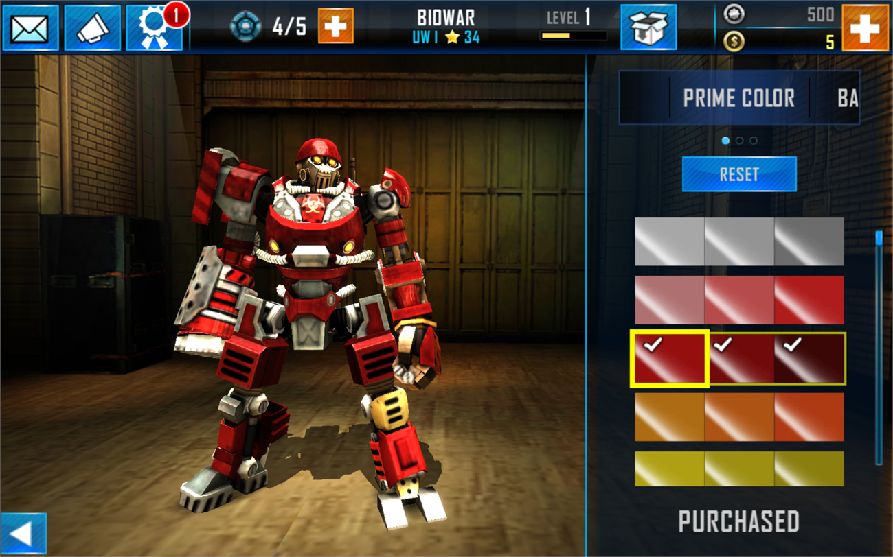 Số lượng robot trong game hết sức đa dạng và phong phú Số lượng robot trong game hết sức đa dạng và phong phú