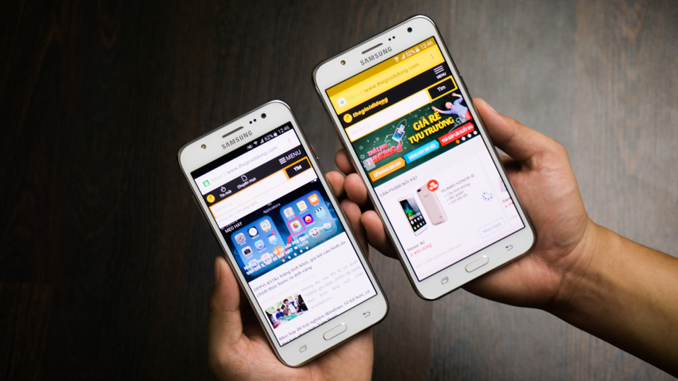 Galaxy J5 vs J7 Galaxy J5 vs J7