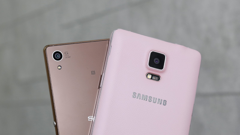 So sánh galaxy note 4 và sony xperia z3 plus So sánh galaxy note 4 và sony xperia z3 plus