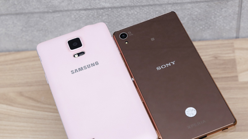 So sánh galaxy note 4 và sony xperia z3 plus So sánh galaxy note 4 và sony xperia z3 plus